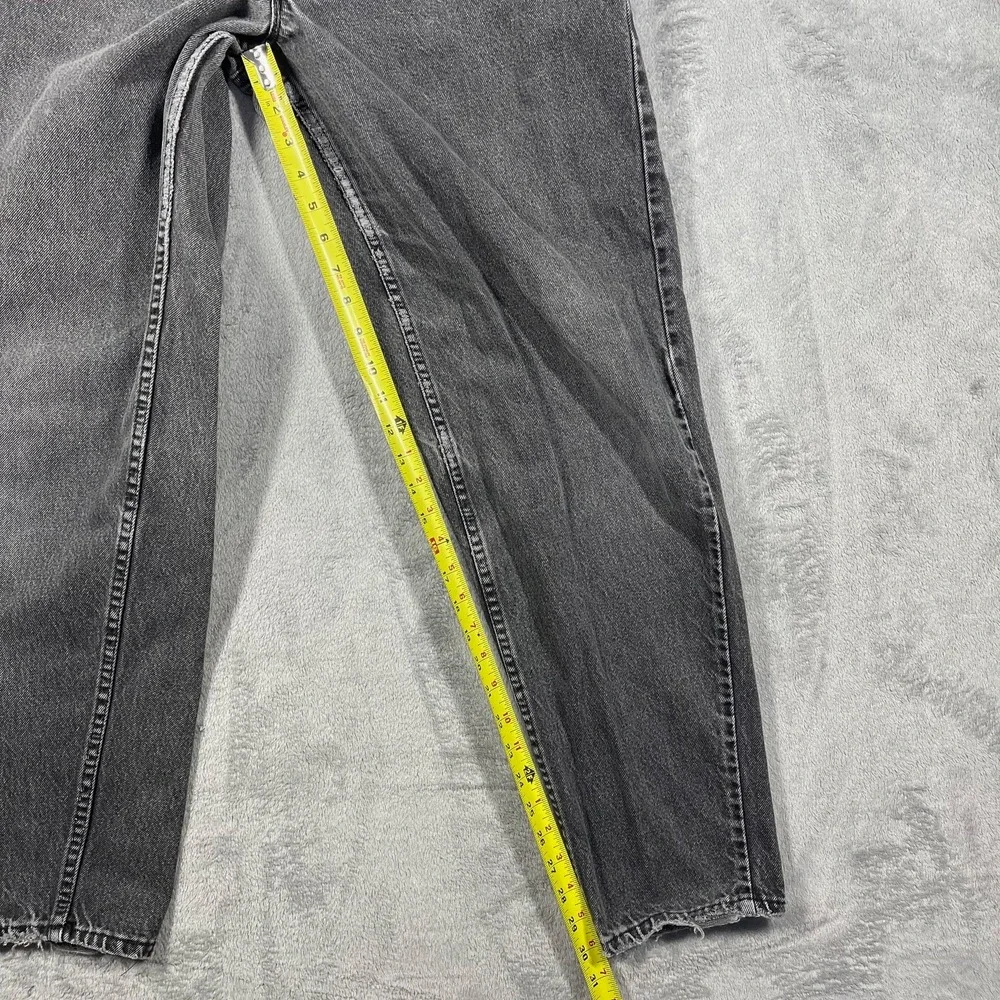 Levi's‎ 560 Jeans Mens 33(30)x32(30.5) Charcoal Grey Relaxed Fit Tapered Vintage